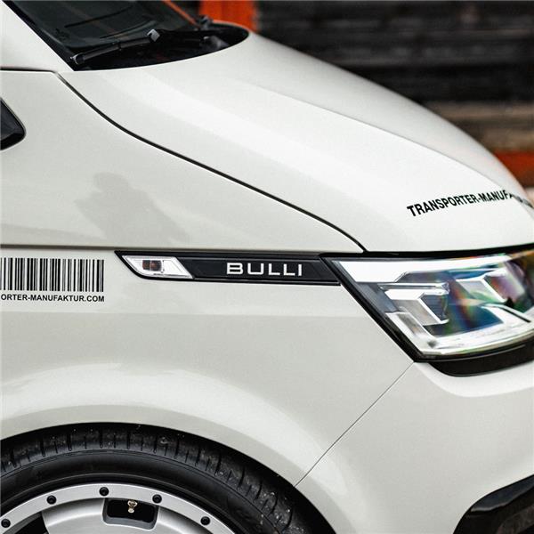 VW Bus T6.1 "Bulli"-Emblem-Set für Kotflügel Wunschfarbe